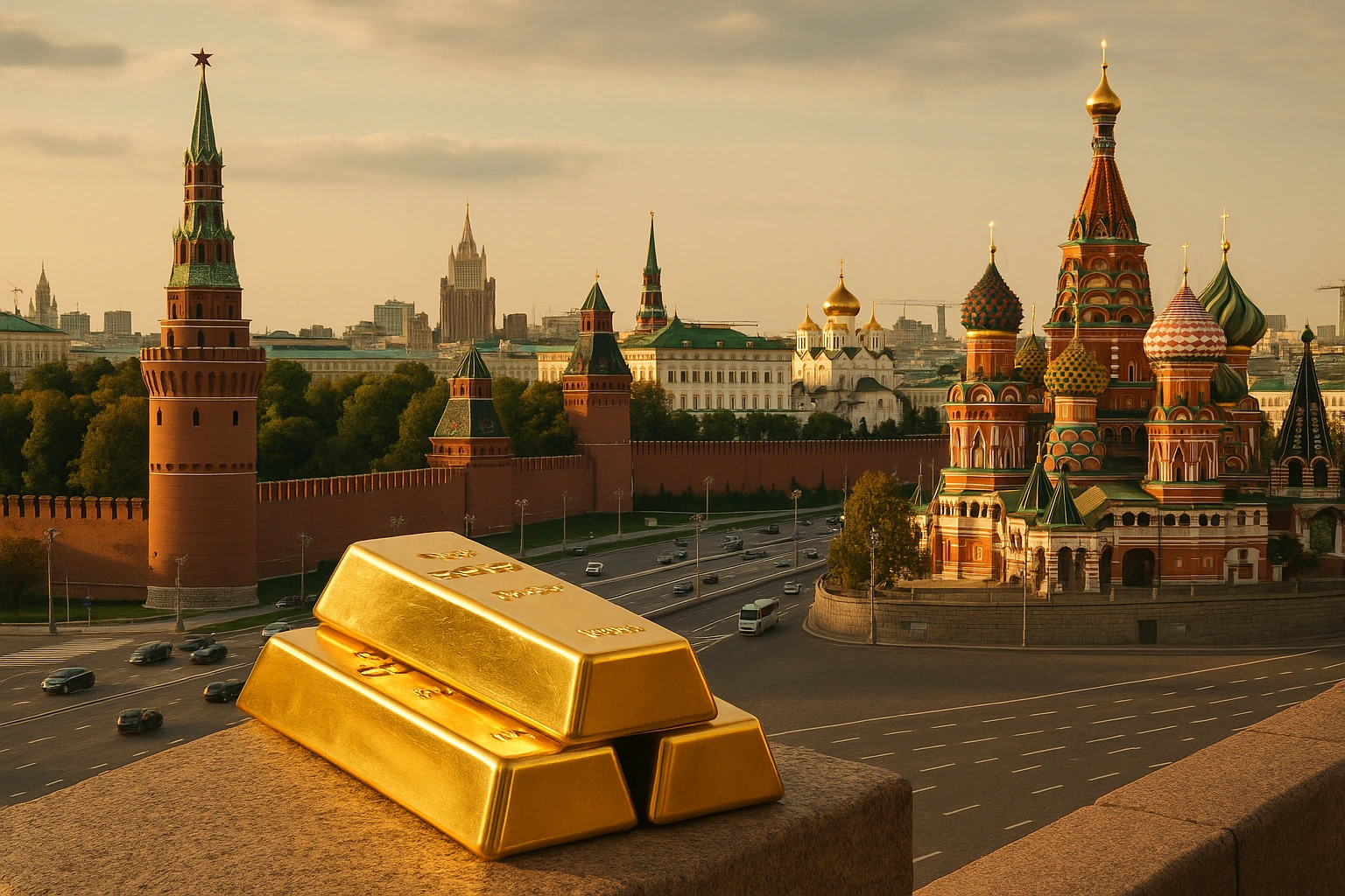 Russia Mirrors Wealth Fund Reserves in Gold and Yuan to Steady the Ruble