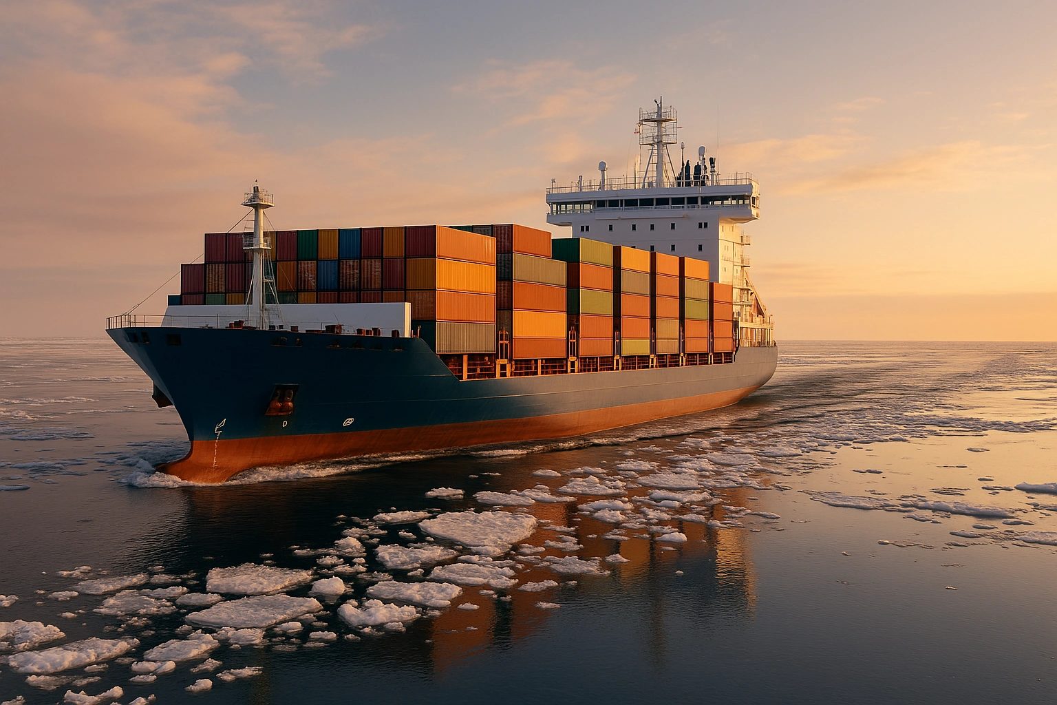 China Launches Arctic Shipping Route, 18 Days to Europe